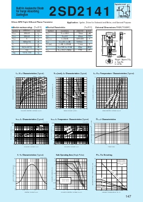 2SD2141 Datasheet PDF ETC