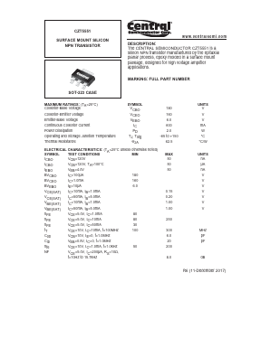 CZT5551BK Datasheet PDF ETC