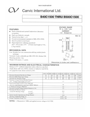 B40C1500 Datasheet PDF ETC
