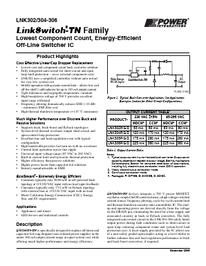 LNK306 Datasheet PDF ETC