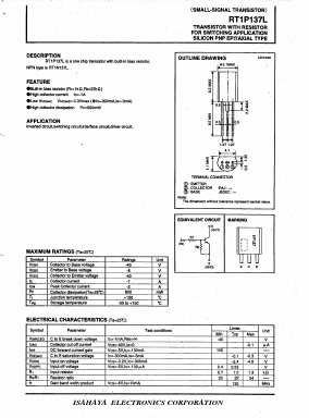RT1P137L Datasheet PDF ETC