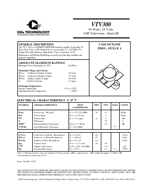 VTV300 Datasheet PDF ETC