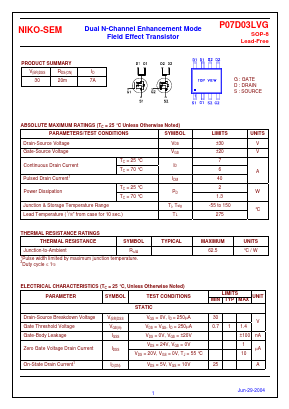 P07D03LVG Datasheet PDF ETC