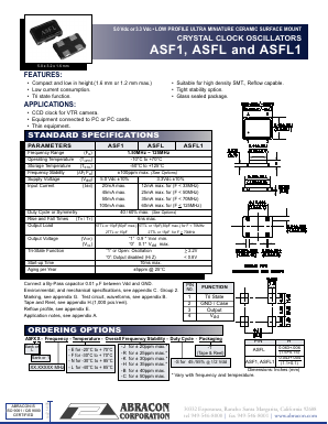 ASFL1-25.000MHZ-EK-T Datasheet PDF ETC