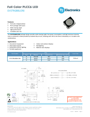 OVSTRGBB1CR8 Datasheet PDF ETC