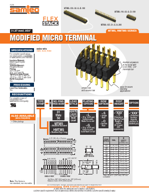 MTMS-108-51-G-S-170 Datasheet PDF ETC
