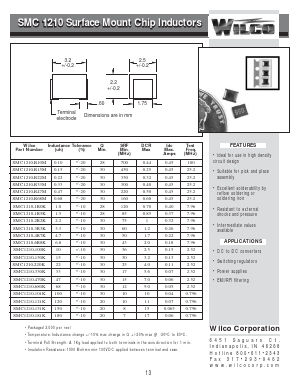 SMC1210-181K Datasheet PDF ETC