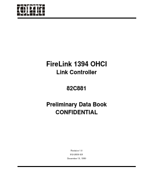 82C881 Datasheet PDF ETC