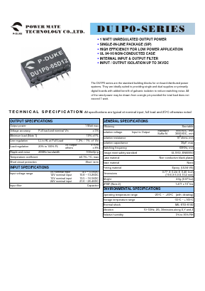 DU1P0-12D12 Datasheet PDF ETC