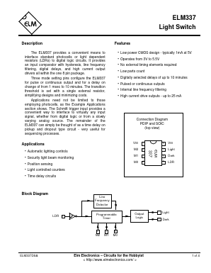 ELM337P Datasheet PDF ETC