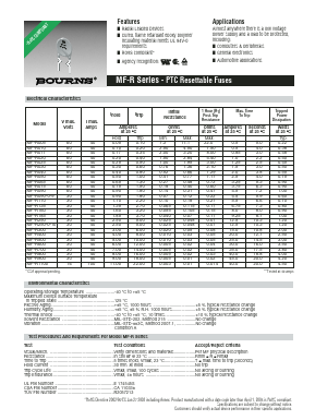 MF-R135 Datasheet PDF ETC
