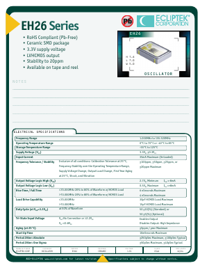 EH2625ETTTS-150.000M Datasheet PDF ETC