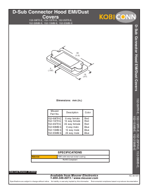 152-09FR-E Datasheet PDF ETC