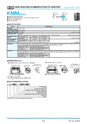 EKMM351VSN681MR60S Datasheet PDF ETC