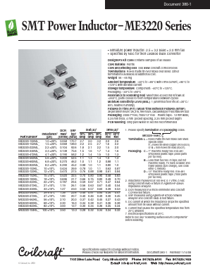 ME3220-152MLB Datasheet PDF ETC