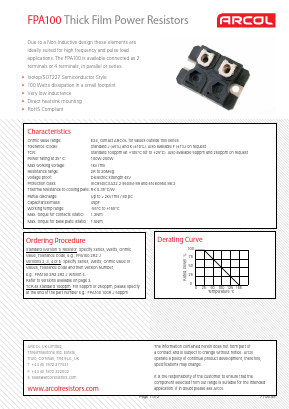 FPA100470RJ Datasheet PDF ETC