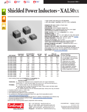 XAL5030-102ME Datasheet PDF ETC