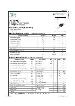 PTP5027 Datasheet PDF ETC