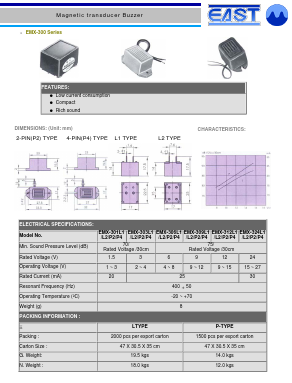 EMX-301P2 Datasheet PDF ETC