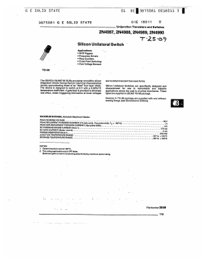 2N4987 Datasheet PDF ETC