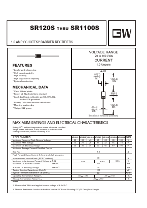 SR120S Datasheet PDF ETC