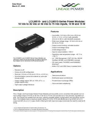 LC015D Datasheet PDF ETC