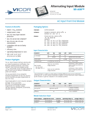 MI-AIM-M1-S Datasheet PDF ETC