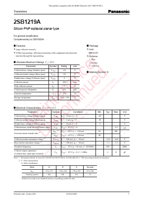 2SB1219A Datasheet PDF ETC