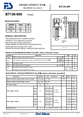 BT136-600 Datasheet PDF ETC