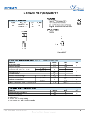 STP30NF20 Datasheet PDF ETC