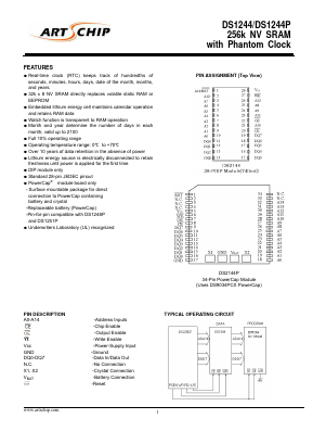 DS1244WP-120IND Datasheet PDF ETC
