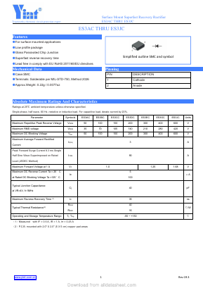 ES3AC Datasheet PDF ETC