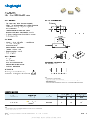 AP3216SYCK Datasheet PDF ETC