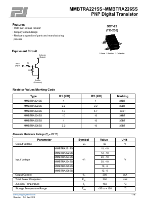 MMBTRA221SS Datasheet PDF ETC