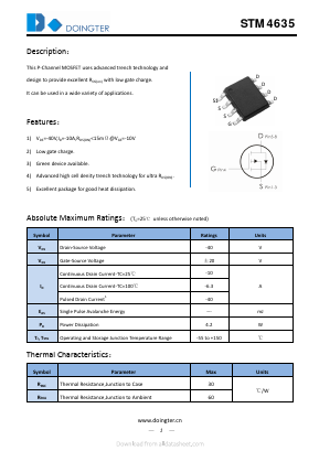 STM4635 Datasheet PDF ETC