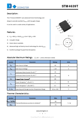 STM4639T Datasheet PDF ETC