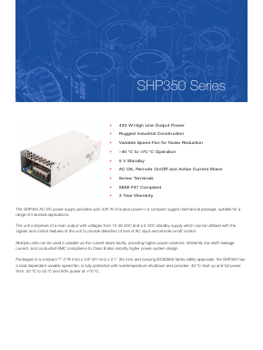 SHP350PS15 Datasheet PDF ETC