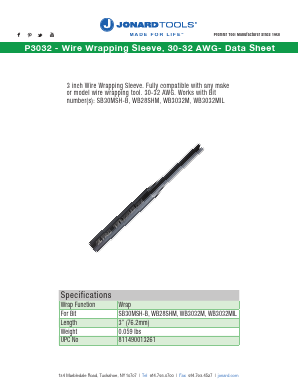 P3032 Datasheet PDF ETC