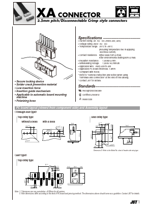 XMS-11V Datasheet PDF ETC