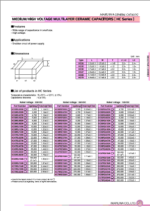 HC38R2A473K Datasheet PDF ETC1