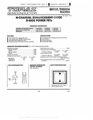 TN0106 Datasheet PDF ETC1