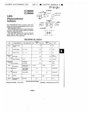 CLM6500 Datasheet PDF ETC1