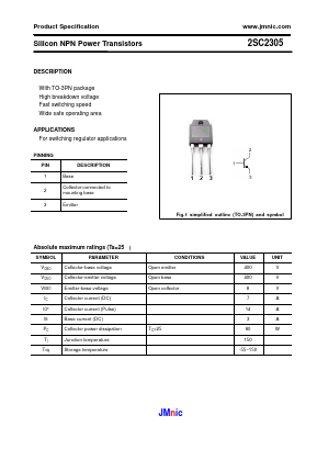 C2305 Datasheet PDF ETC1