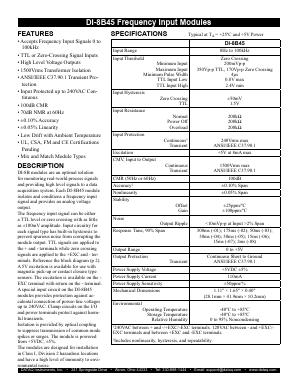 DI-8B45-08 Datasheet PDF ETC1