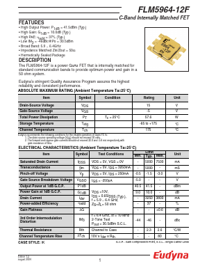 FLM5964-12F Datasheet PDF ETC1