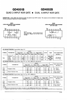 GD4002B Datasheet PDF ETC1