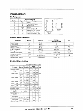 IR3C07 Datasheet PDF ETC1