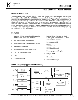 KCUSB3 Datasheet PDF ETC1