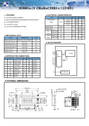 SC0801A Datasheet PDF ETC1