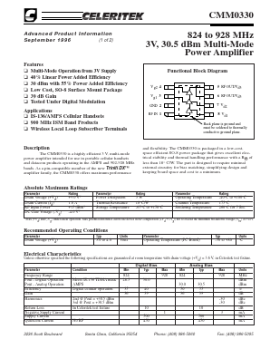 CMM0330-AK Datasheet PDF ETC1